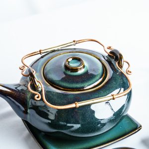Emerald Horizon Tea Set - Image 7